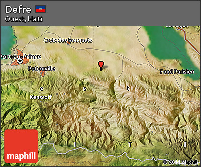 Satellite Map of Defre