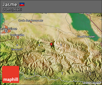 Satellite Map of Jasme