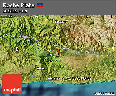 Satellite Map of Roche Plate