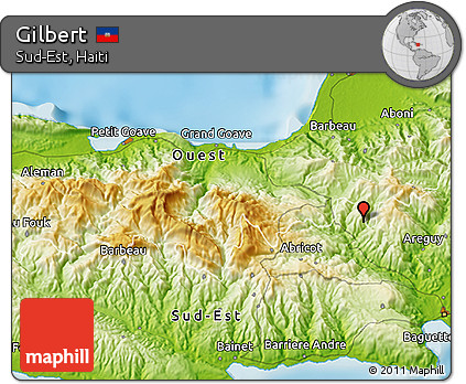 Physical 3D Map of Gilbert