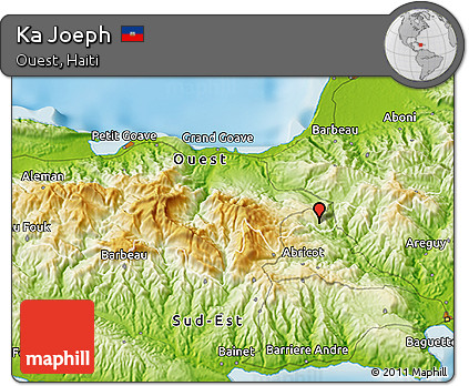 Physical 3D Map of Ka Joeph