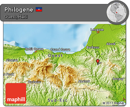 Physical 3D Map of Philogene