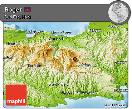 Physical 3D Map of Roger