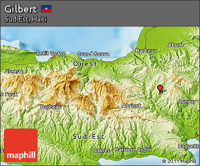 Physical 3D Map of Gilbert