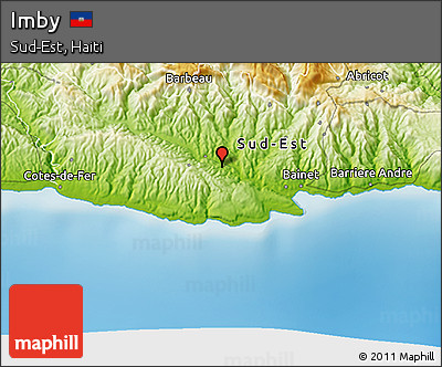 Physical 3D Map of Imby