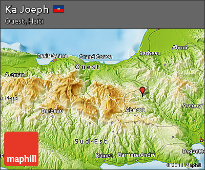 Physical 3D Map of Ka Joeph
