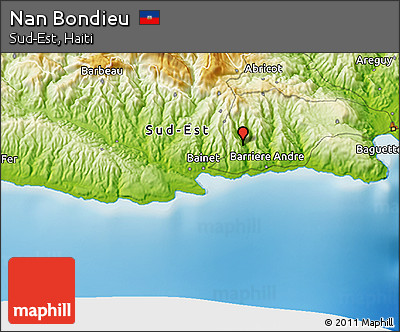Physical 3D Map of Nan Bondieu