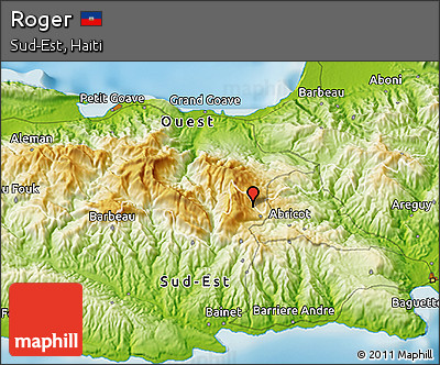 Physical 3D Map of Roger