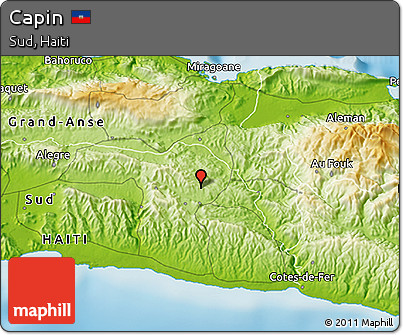 Physical 3D Map of Capin