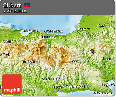 Physical 3D Map of Gilbert