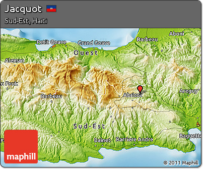 Physical 3D Map of Jacquot