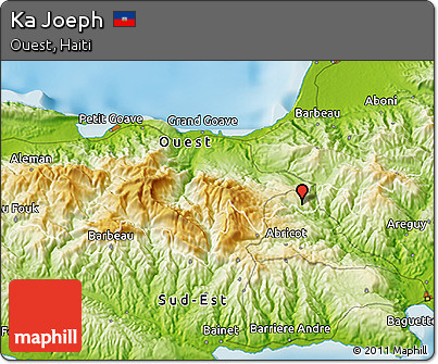 Physical 3D Map of Ka Joeph