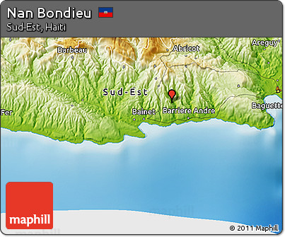Physical 3D Map of Nan Bondieu