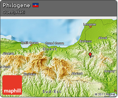 Physical 3D Map of Philogene