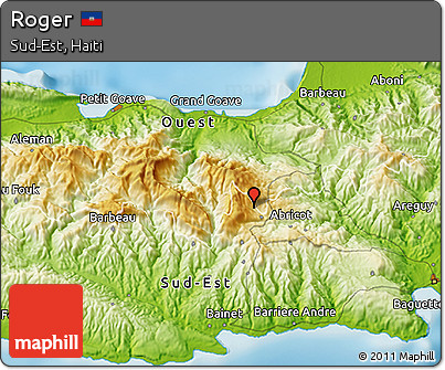 Physical 3D Map of Roger