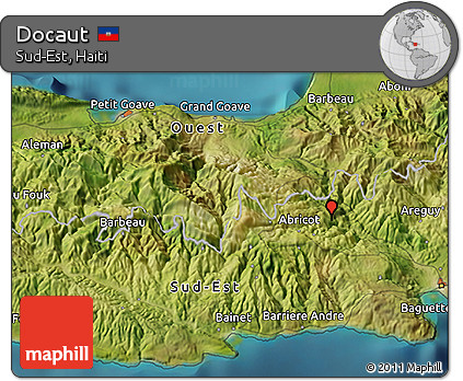 Satellite 3D Map of Docaut