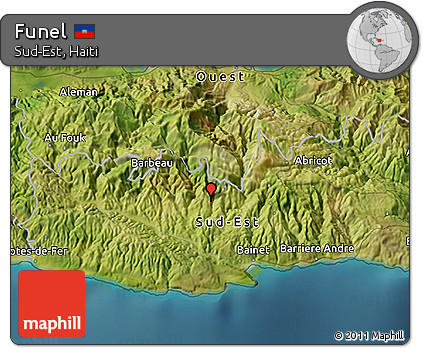 Satellite 3D Map of Funel