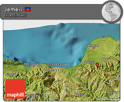 Satellite 3D Map of Jemeil