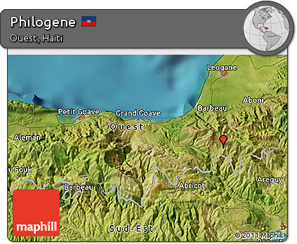 Satellite 3D Map of Philogene