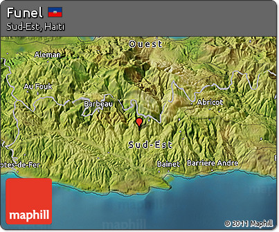 Satellite 3D Map of Funel