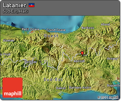 Satellite 3D Map of Latanier