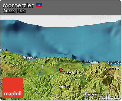 Satellite 3D Map of Mornertier