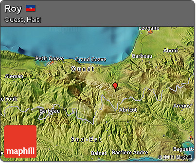 Satellite 3D Map of Roy