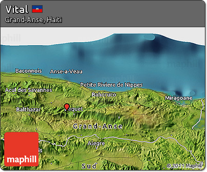 Satellite 3D Map of Vital