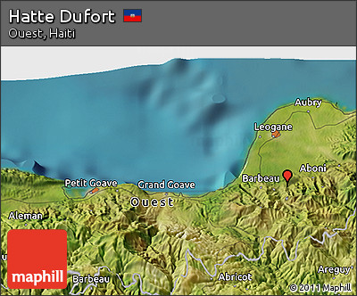 Satellite 3D Map of Hatte Dufort