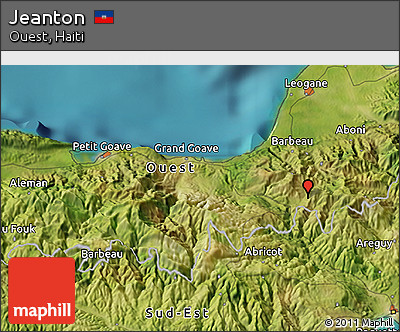 Satellite 3D Map of Jeanton