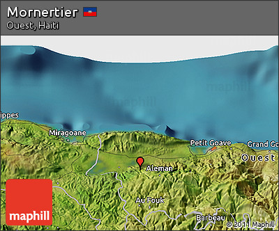 Satellite 3D Map of Mornertier