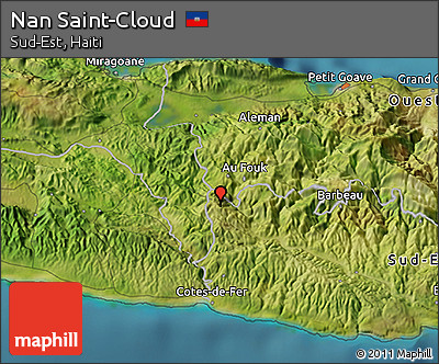 Satellite 3D Map of Nan Saint-Cloud