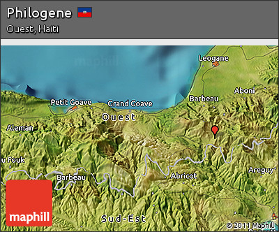 Satellite 3D Map of Philogene