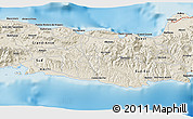 Shaded Relief 3D Map of Pépinière