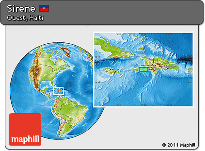 Physical Location Map of Sirene