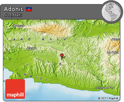 Physical Map of Adonis