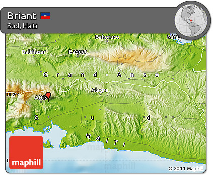 Physical Map of Briant