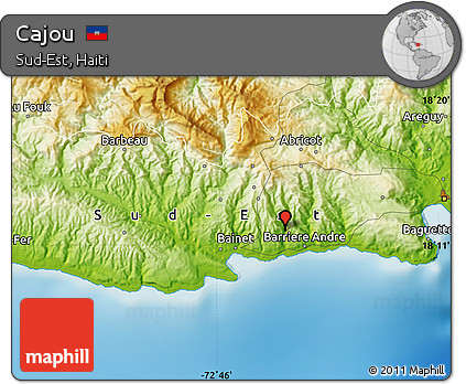 Physical Map of Cajou