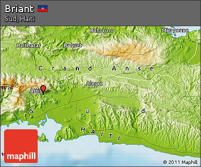 Physical Map of Briant