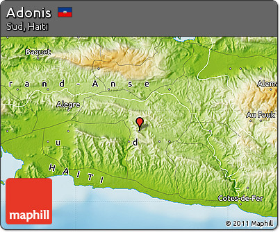 Physical Map of Adonis