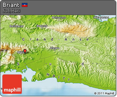 Physical Map of Briant