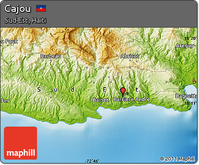 Physical Map of Cajou