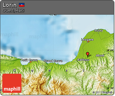 Physical Map of Lorin