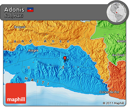 Political Map of Adonis