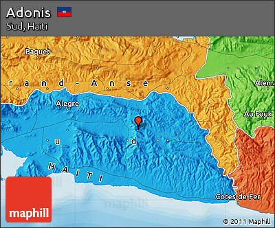 Political Map of Adonis