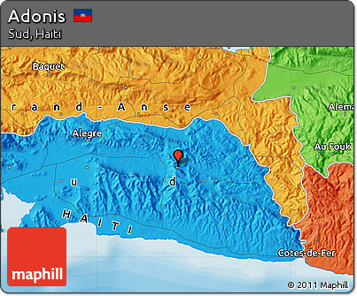 Political Map of Adonis