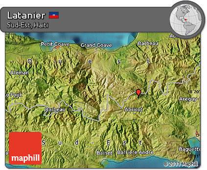 Satellite Map of Latanier