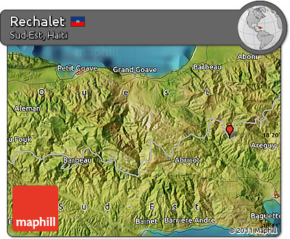 Satellite Map of Rechalet