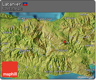 Satellite Map of Latanier