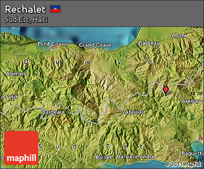 Satellite Map of Rechalet